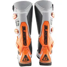 Botas de Moto Sg-12 Naranjo Gris Gaerne