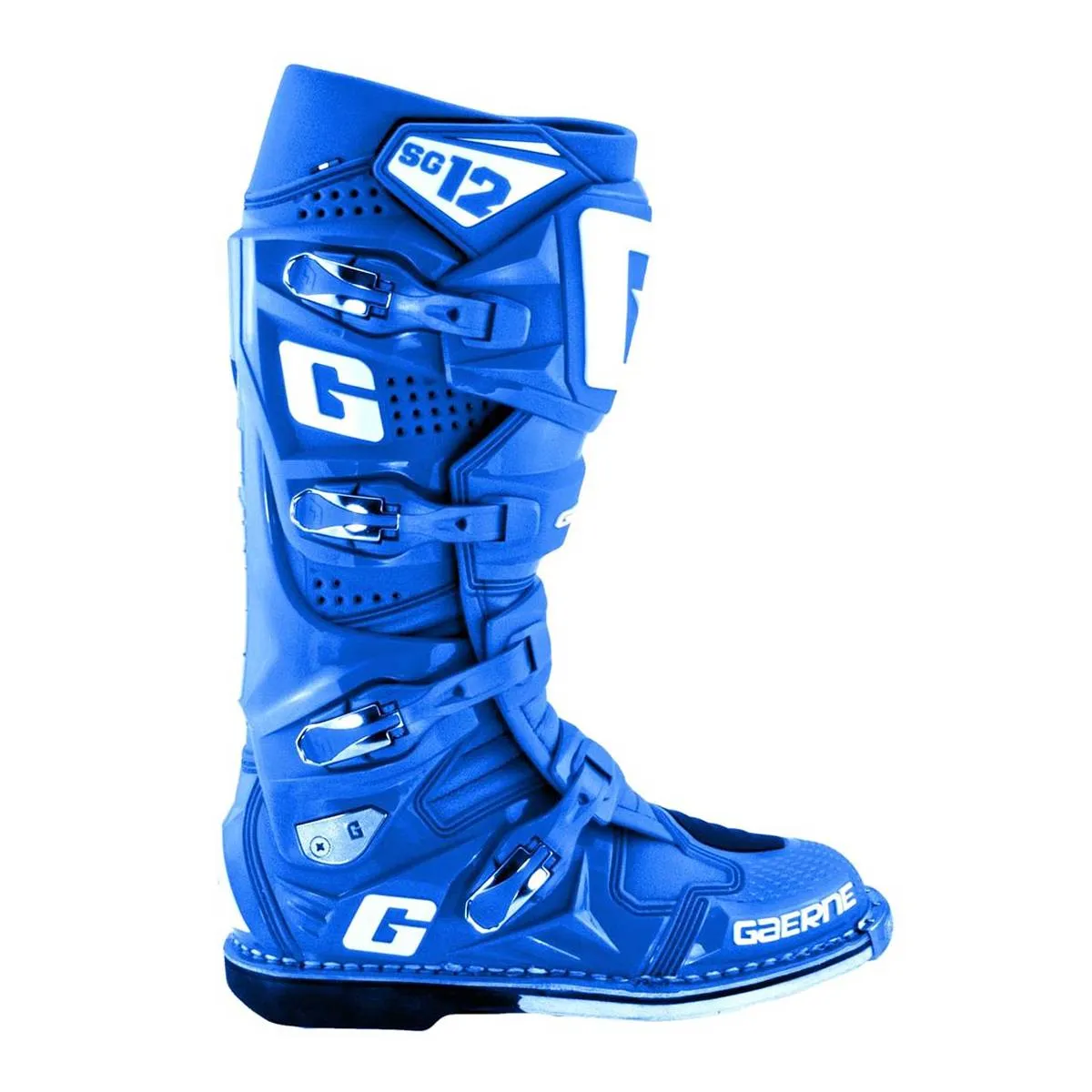 Botas de Moto Sg-12 Solid Azul Gaerne