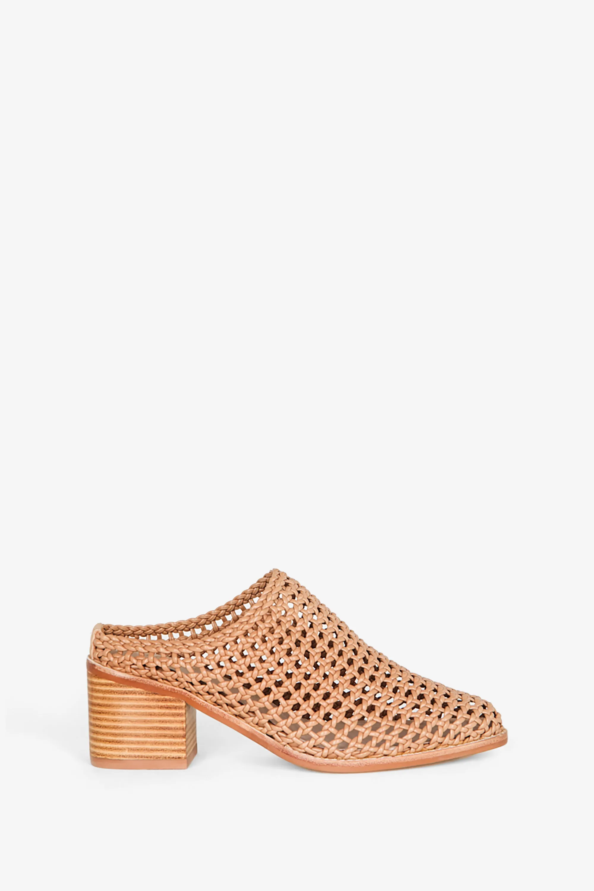CAPS HEELED MULE