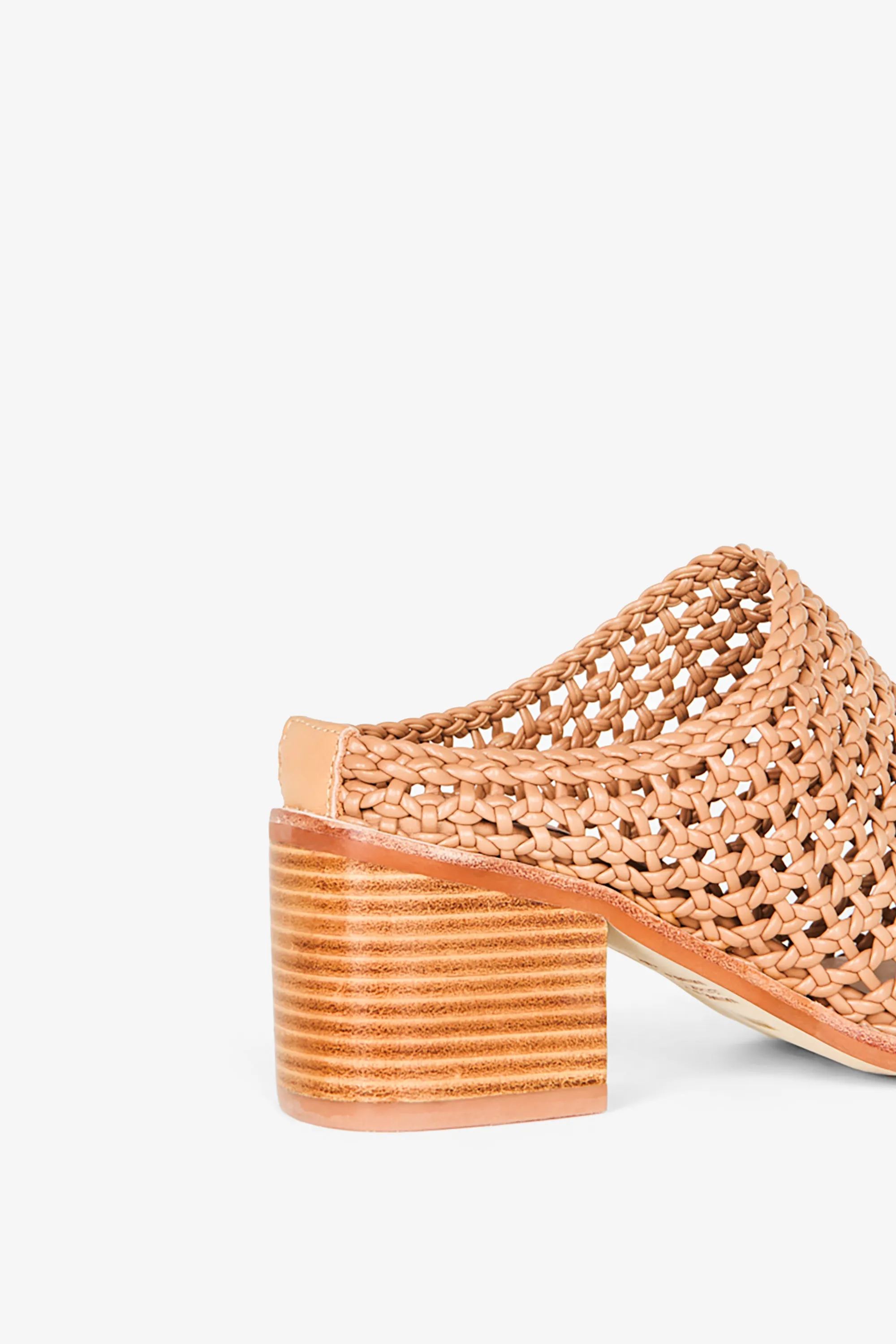 CAPS HEELED MULE