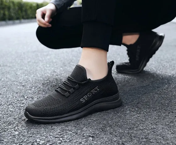 Classic and Durable Casual Running Sneakers with Memory Foam