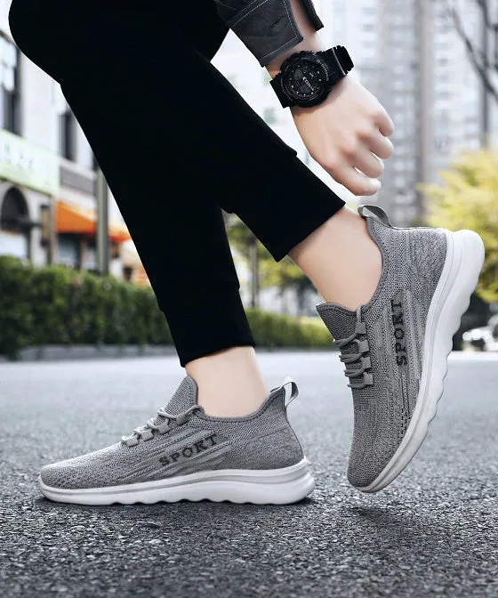 Classic and Durable Casual Running Sneakers with Memory Foam