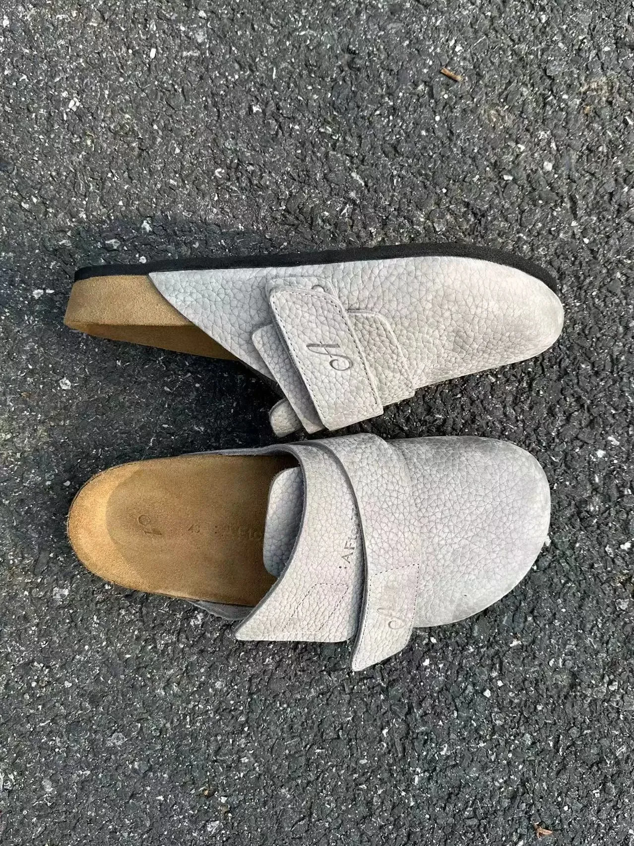 Closed Toe Suede Clogs