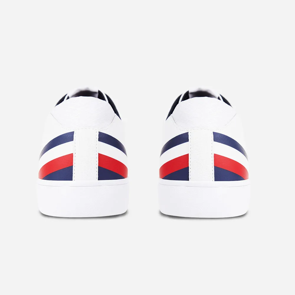Core Stripe Sneaker - White