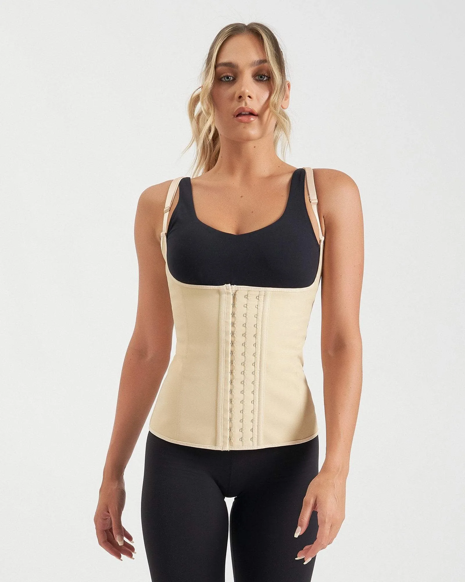 Core Trainer Deluxe Vest With Adjustable Straps - Nude
