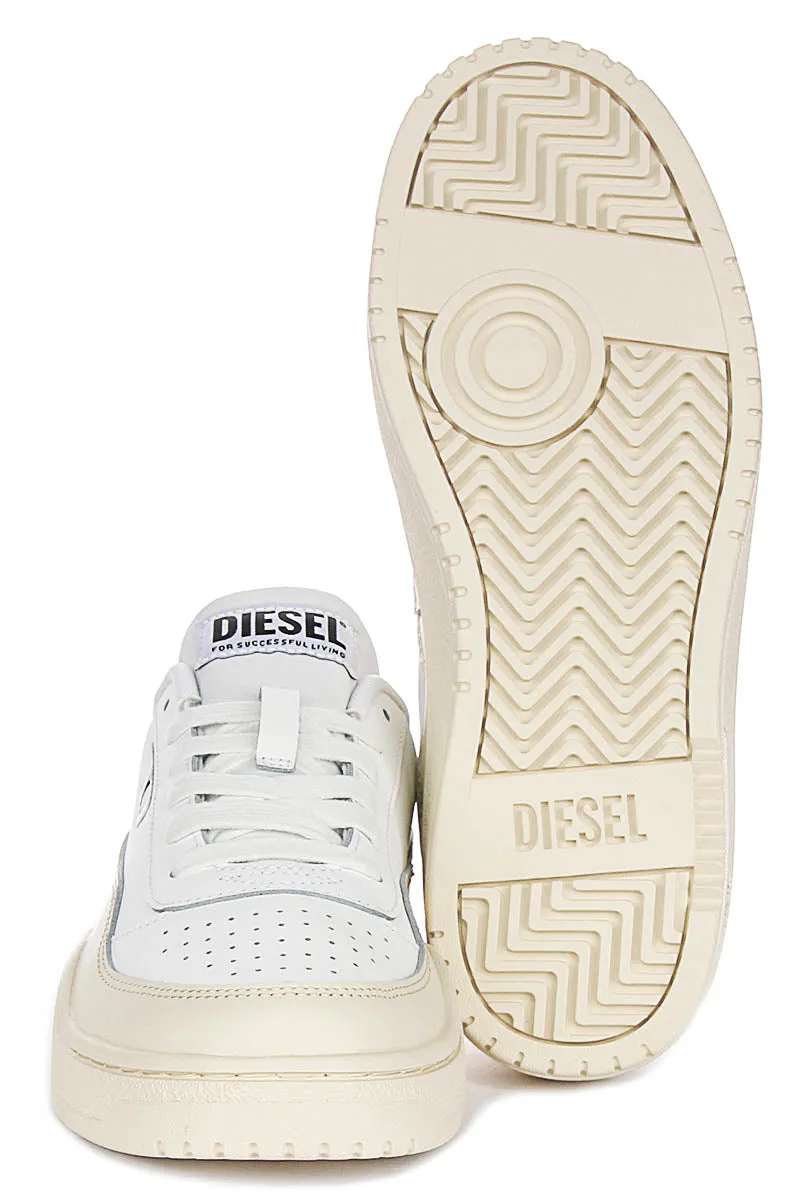 Diesel Tracker Low In White Black For Men