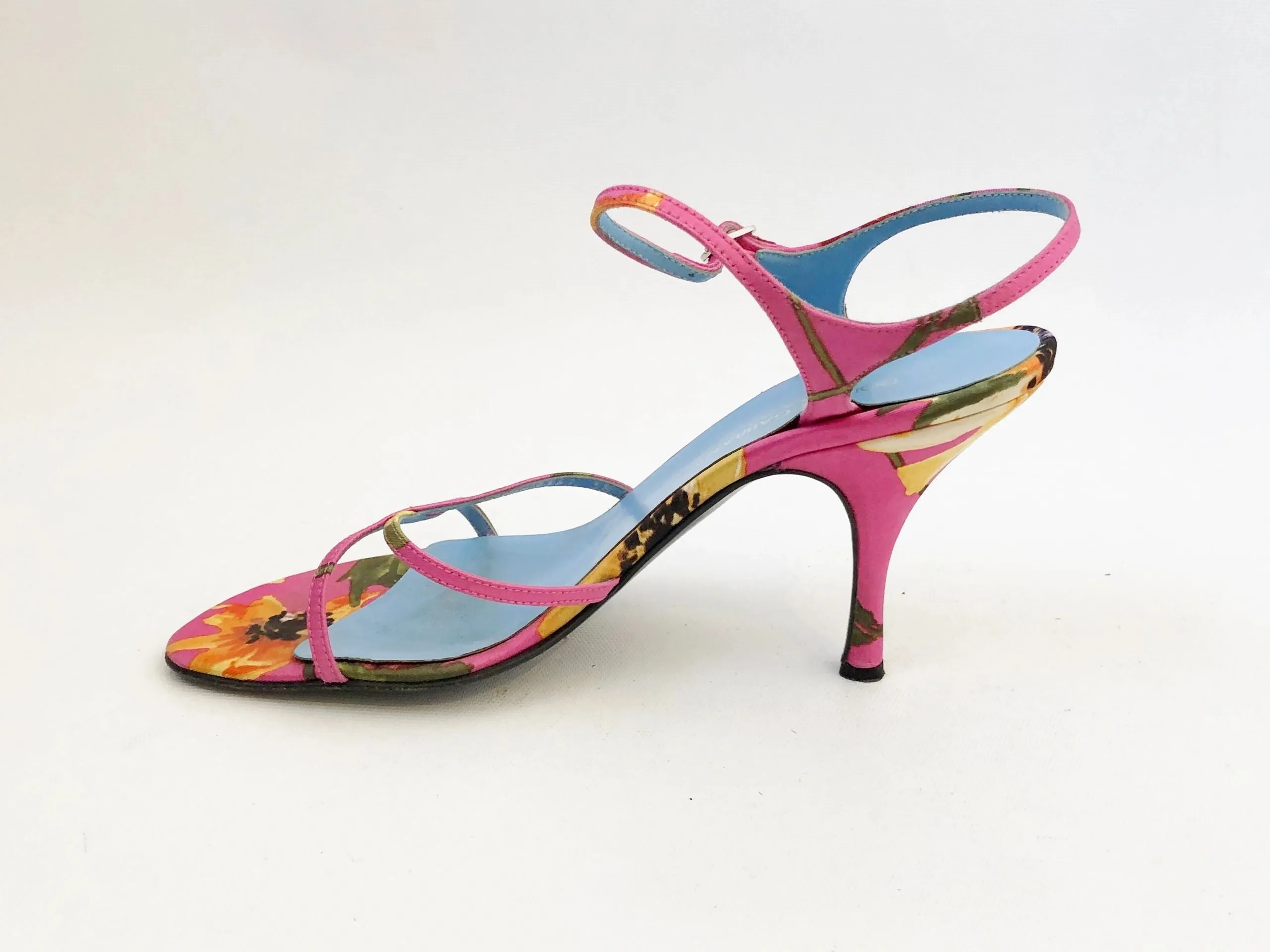 Dolce & Gabbana Floral Sandal Size 38 It (8 Us)