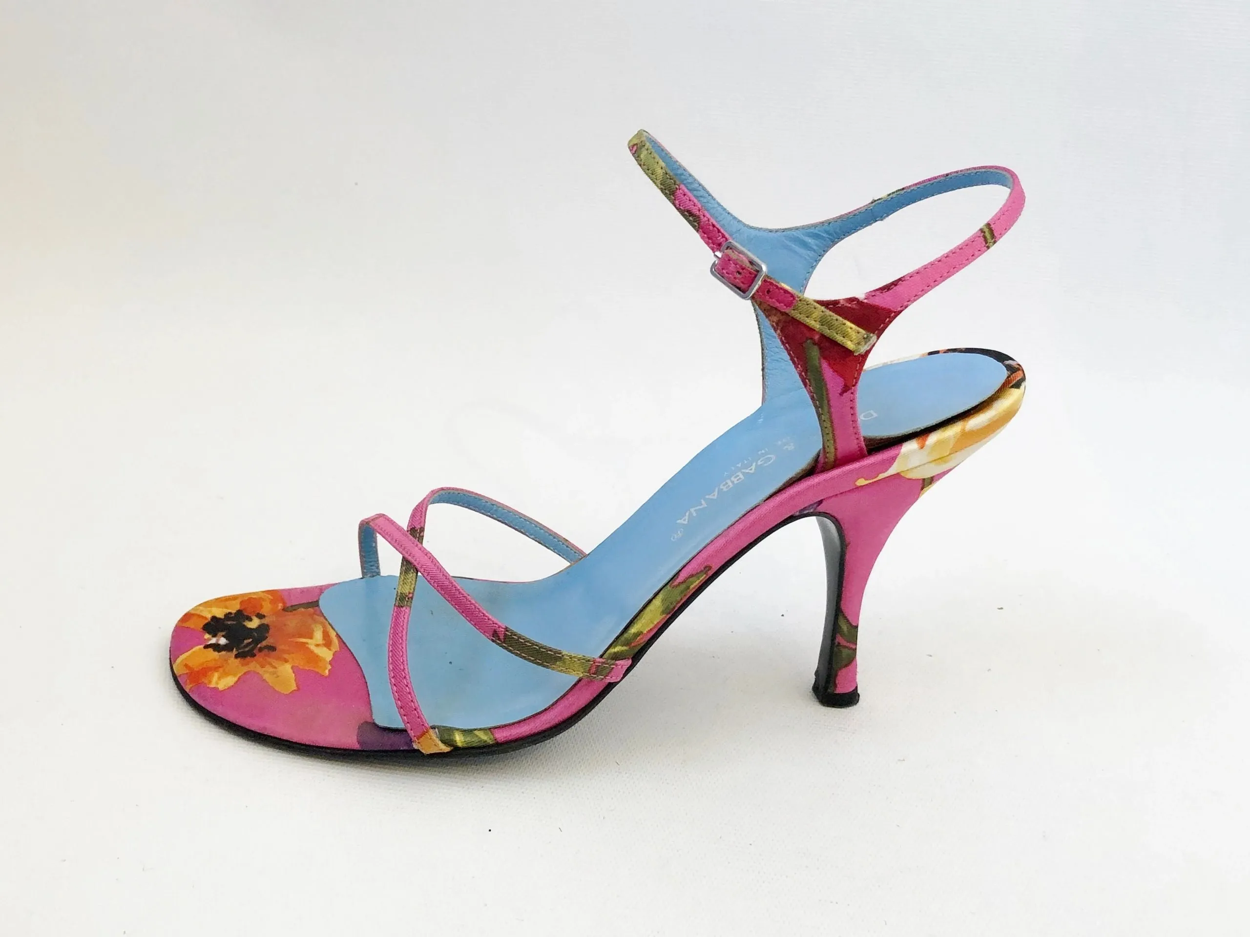 Dolce & Gabbana Floral Sandal Size 38 It (8 Us)