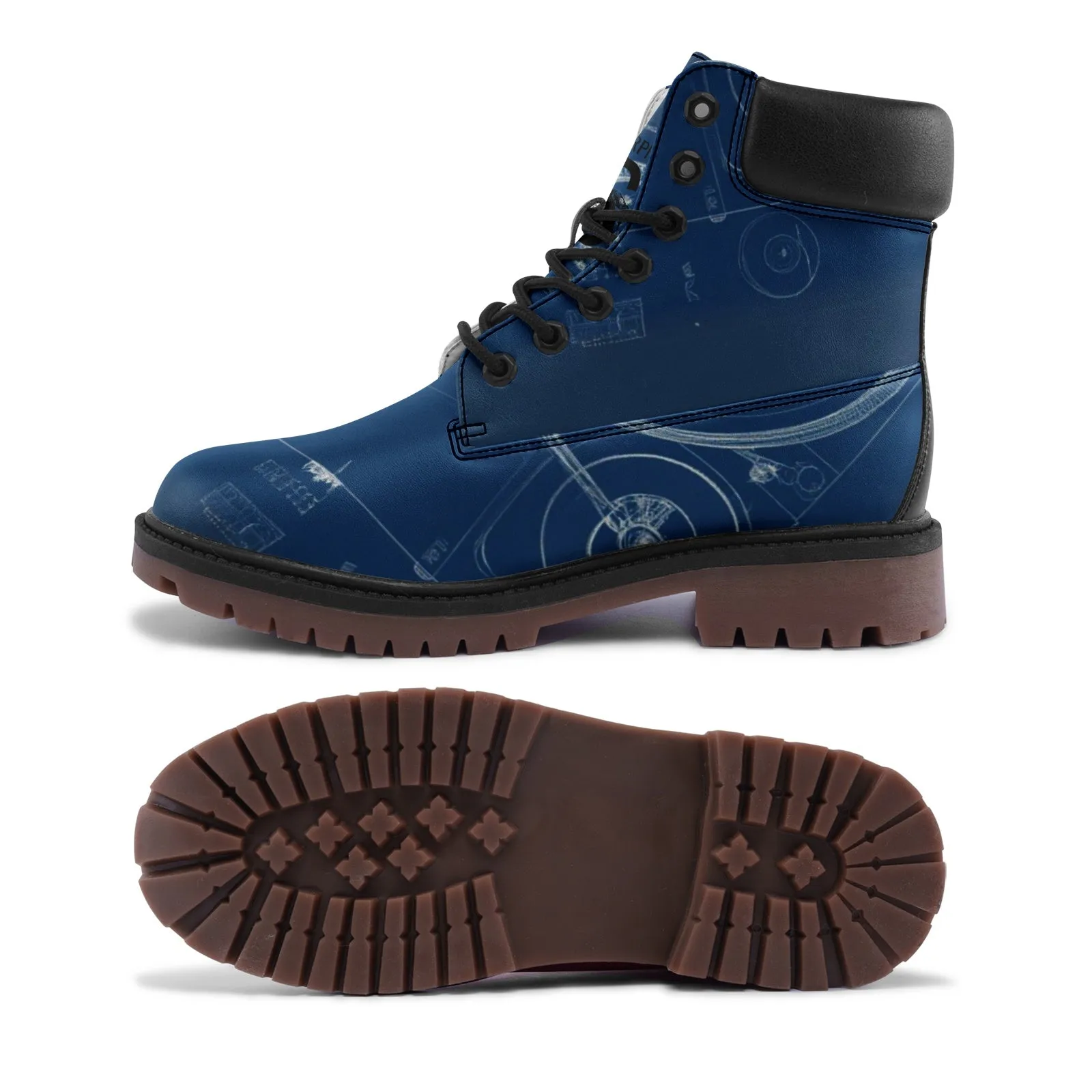 DUO MODERN Scorpion Athletics "Don't Sweat The Technique" Premium Lightweight Microfiber Leather Chukka Boots