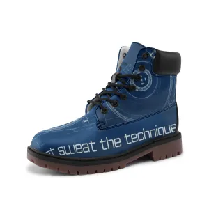 DUO MODERN Scorpion Athletics "Don't Sweat The Technique" Premium Lightweight Microfiber Leather Chukka Boots