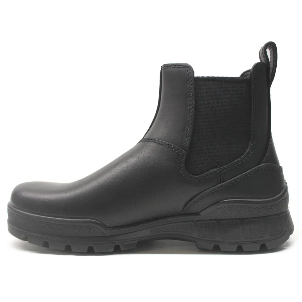Ecco Track 25 Leather Women's Chelsea Ankle Boots