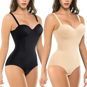 Elevate Your Figure with Butt Lifter Waist Trainer Corset Bodysuit - Reductive Girdles for Women