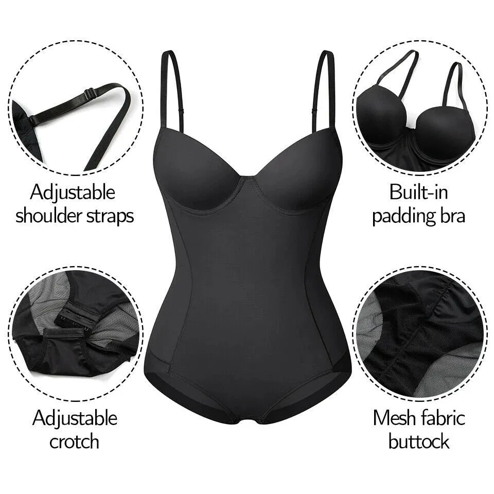 Elevate Your Figure with Butt Lifter Waist Trainer Corset Bodysuit - Reductive Girdles for Women