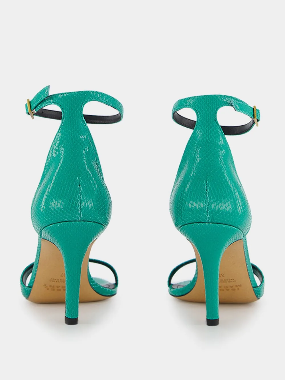 Emerald Ailisa Leather Sandals