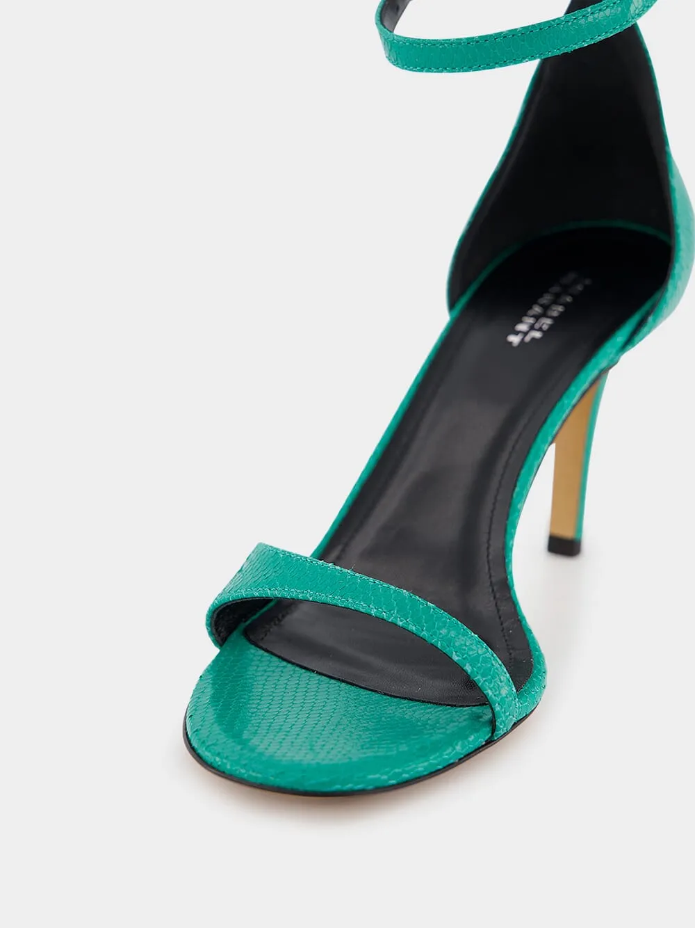 Emerald Ailisa Leather Sandals