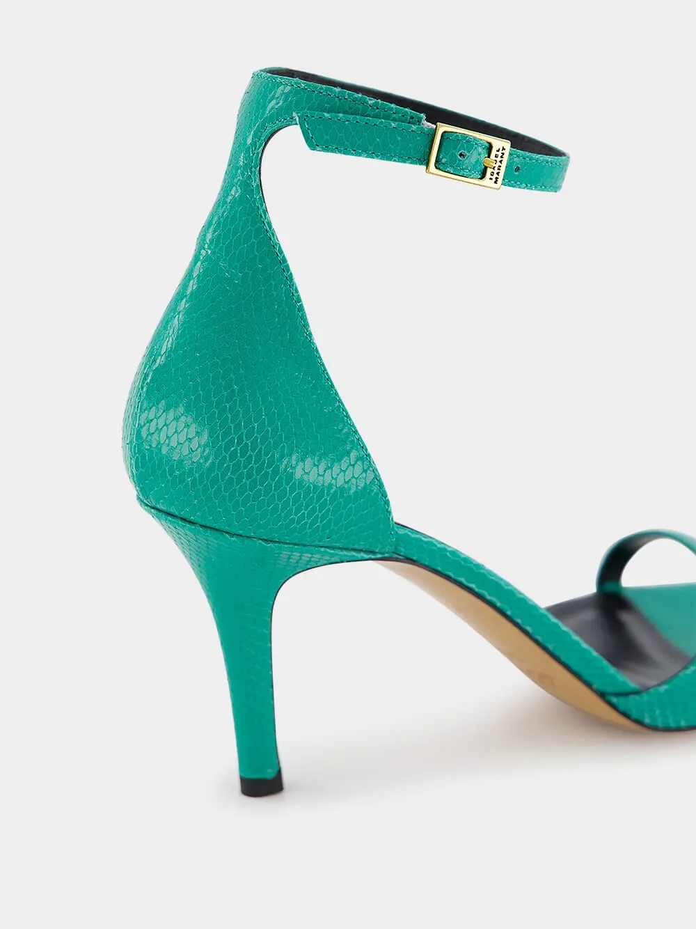 Emerald Ailisa Leather Sandals