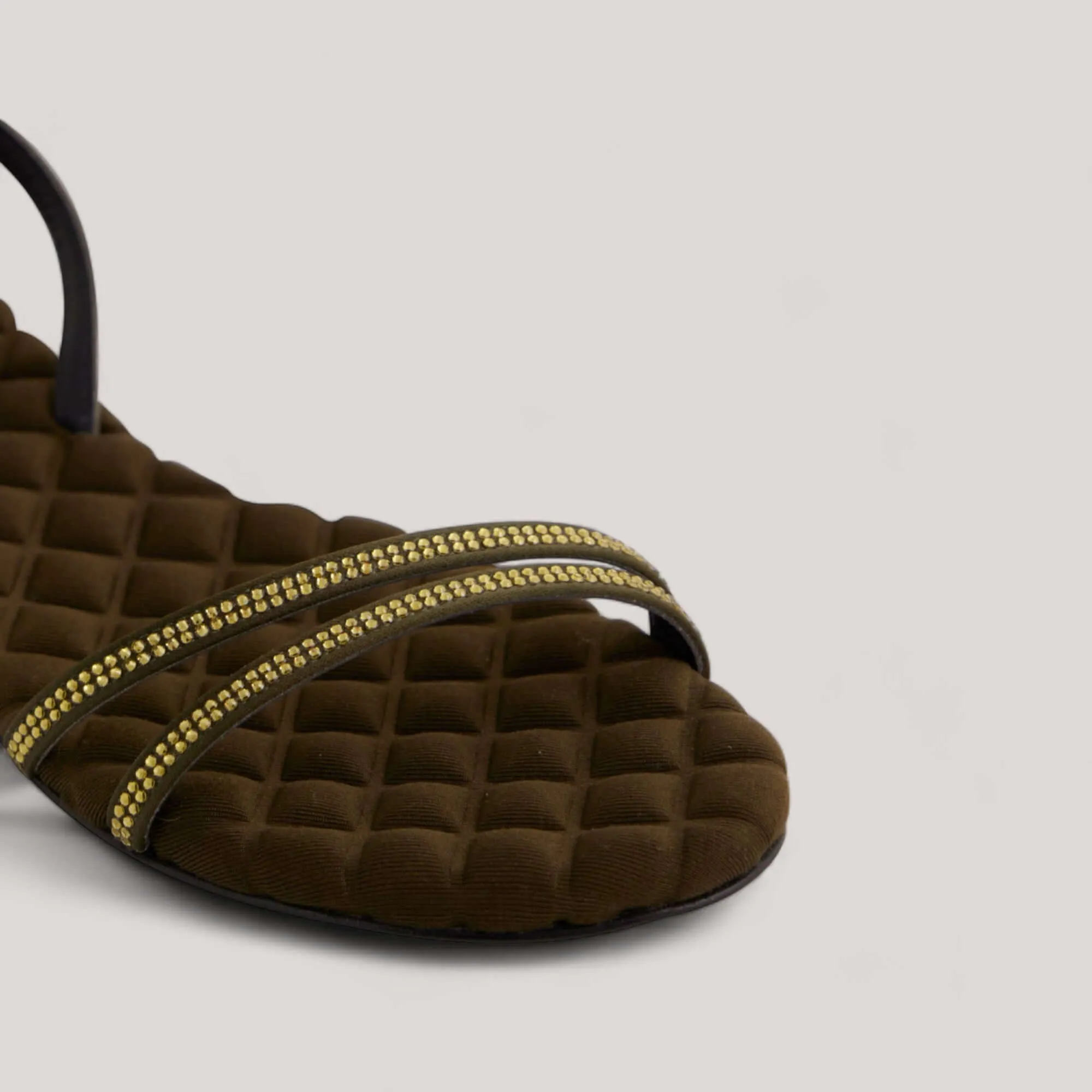 FAYE | Military Crystal - Sandals