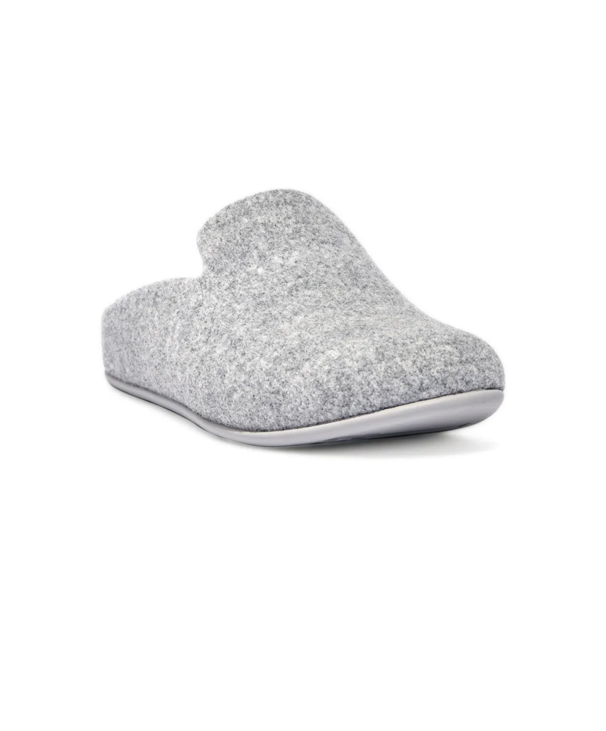 FitFlop Chrissie II Haus Felt Slippers Grey