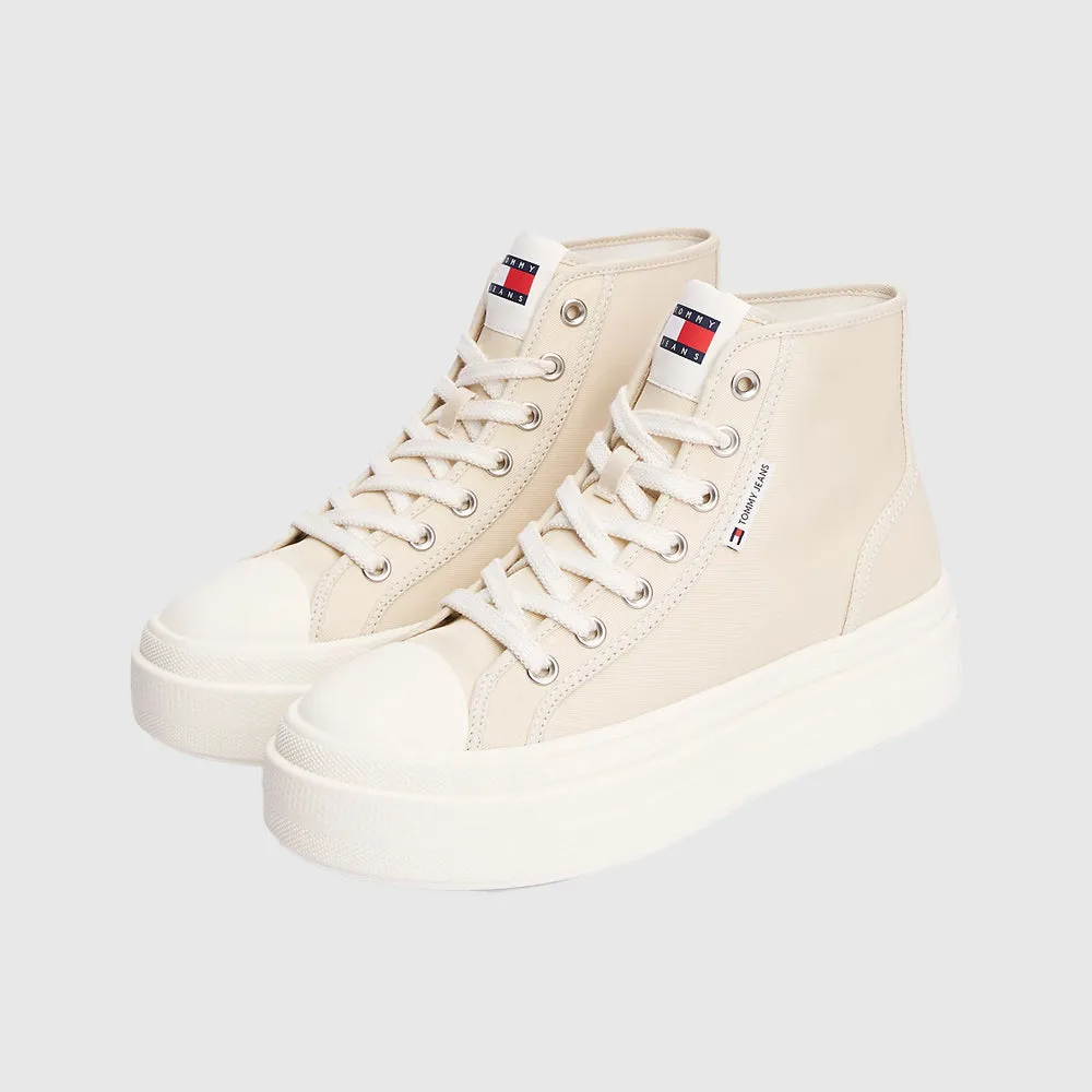 Flatform Sneaker - Off White