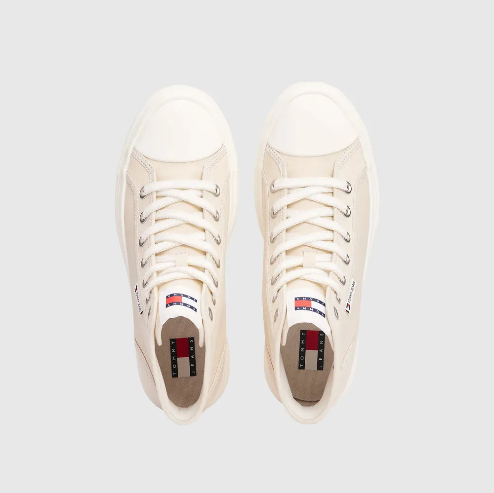 Flatform Sneaker - Off White