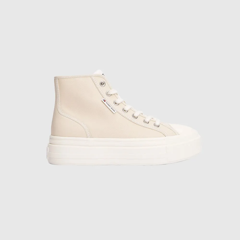 Flatform Sneaker - Off White