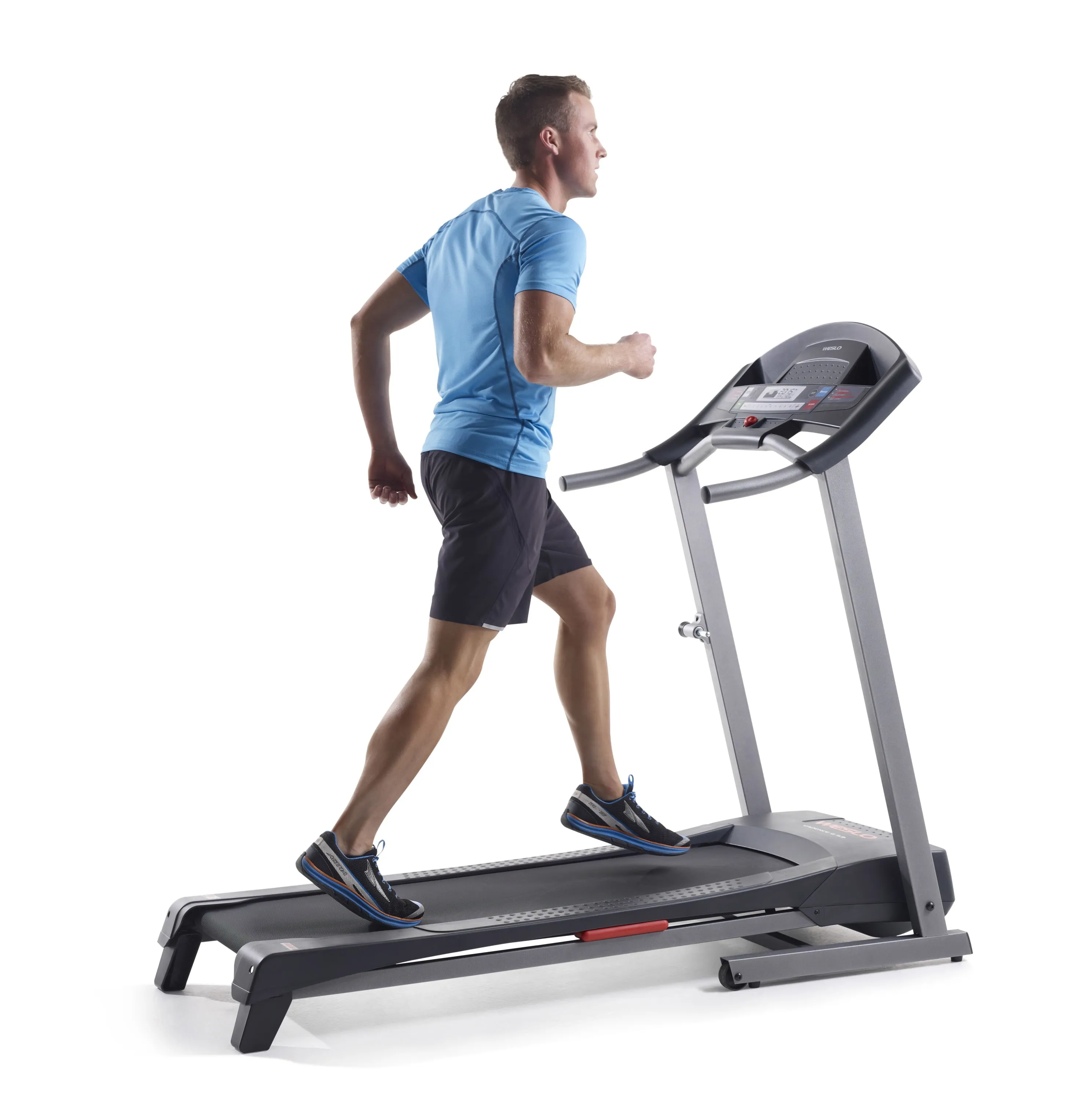 Folding Treadmill, iFit Compatible with Manually Adjustable Incline