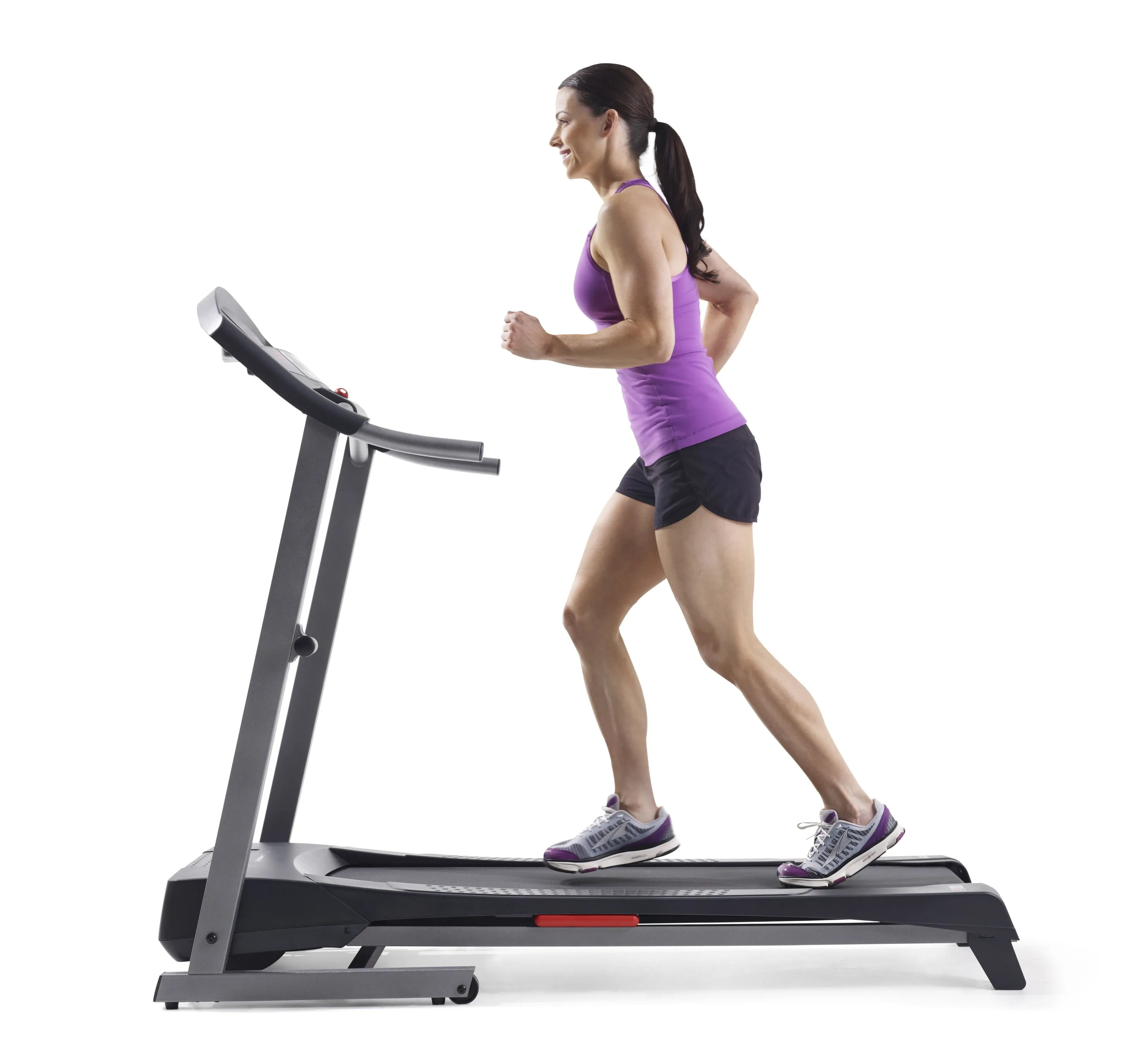 Folding Treadmill, iFit Compatible with Manually Adjustable Incline