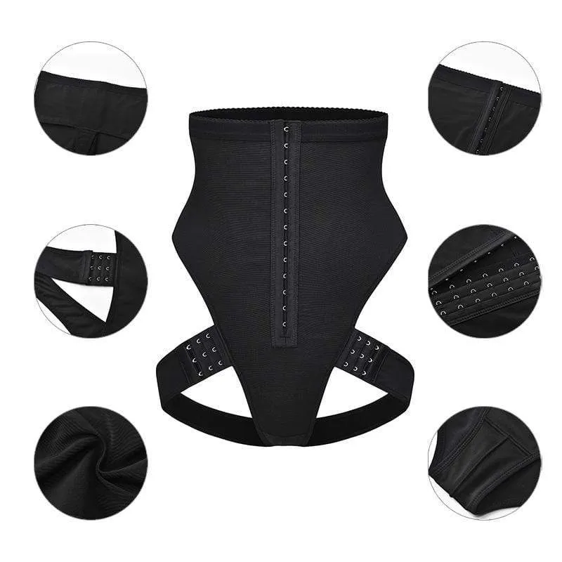 Front Hooks Waist Trainer Butt Lifter Shaper