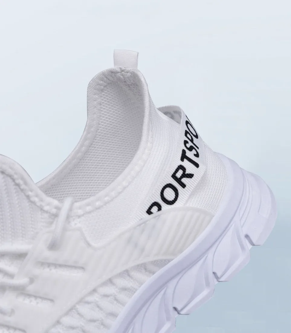 Futuristic and Cozy Casual Trainer Sneakers for Men