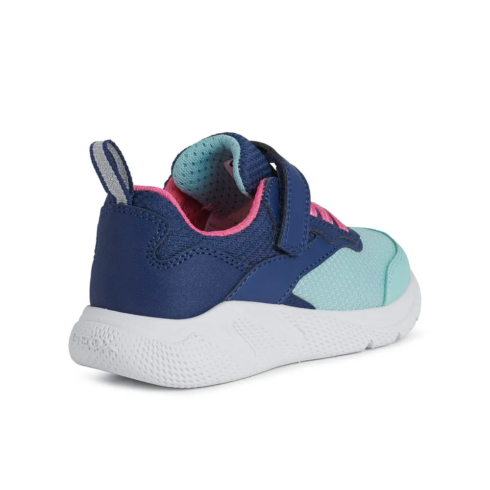 Geox J Sprintye Girl Navy/Watersea Trainers