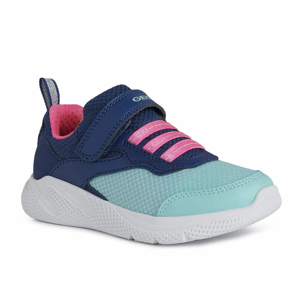 Geox J Sprintye Girl Navy/Watersea Trainers