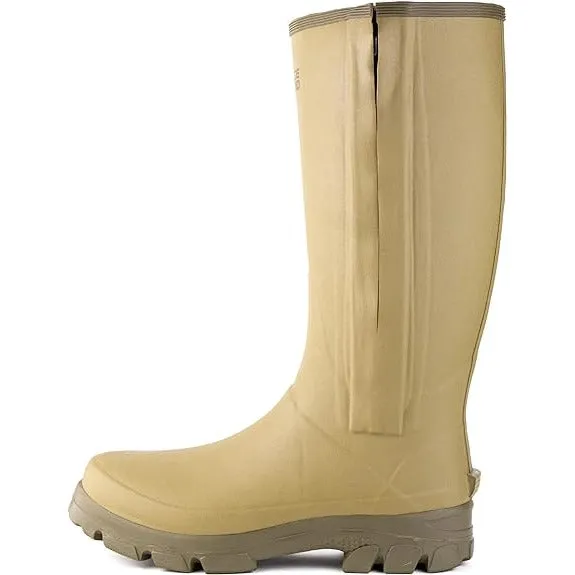 GlenSZ Side Zip Neoprene Lined Wellington Boots