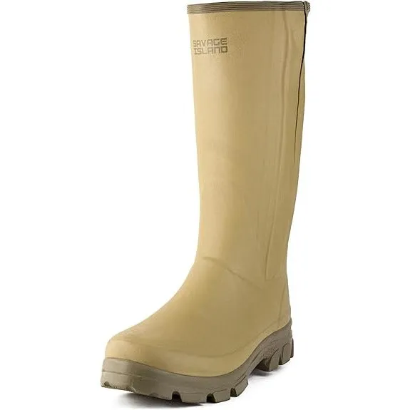 GlenSZ Side Zip Neoprene Lined Wellington Boots