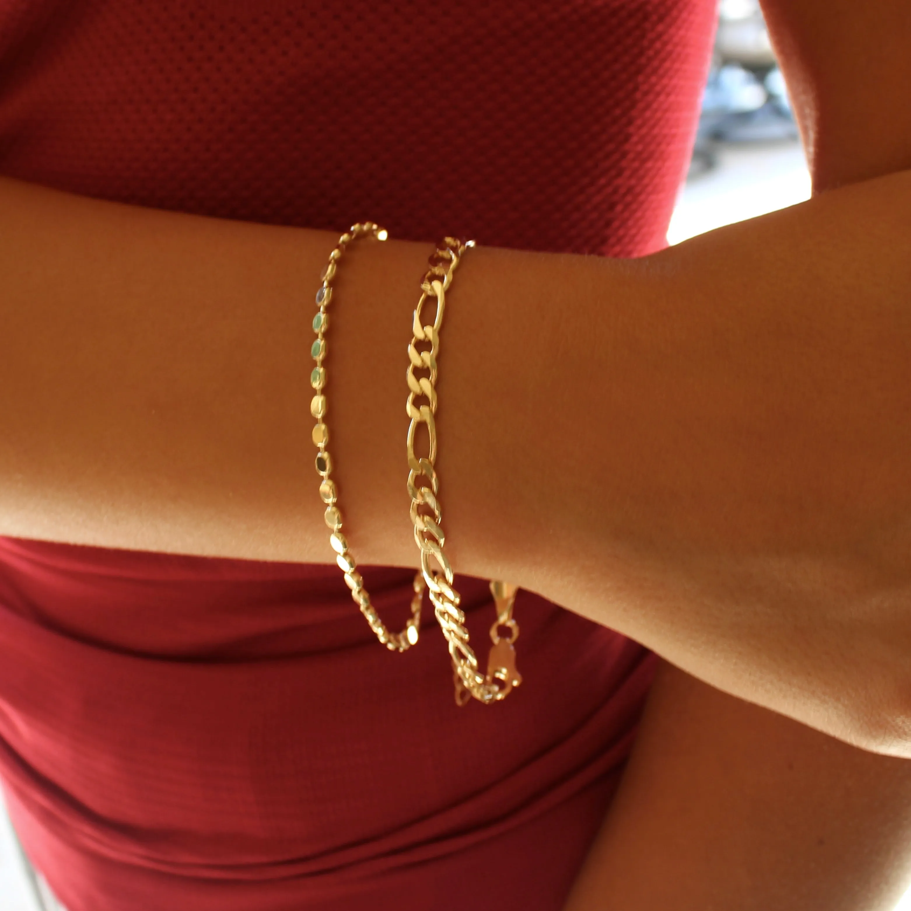 Gold Filled Orb Bracelet