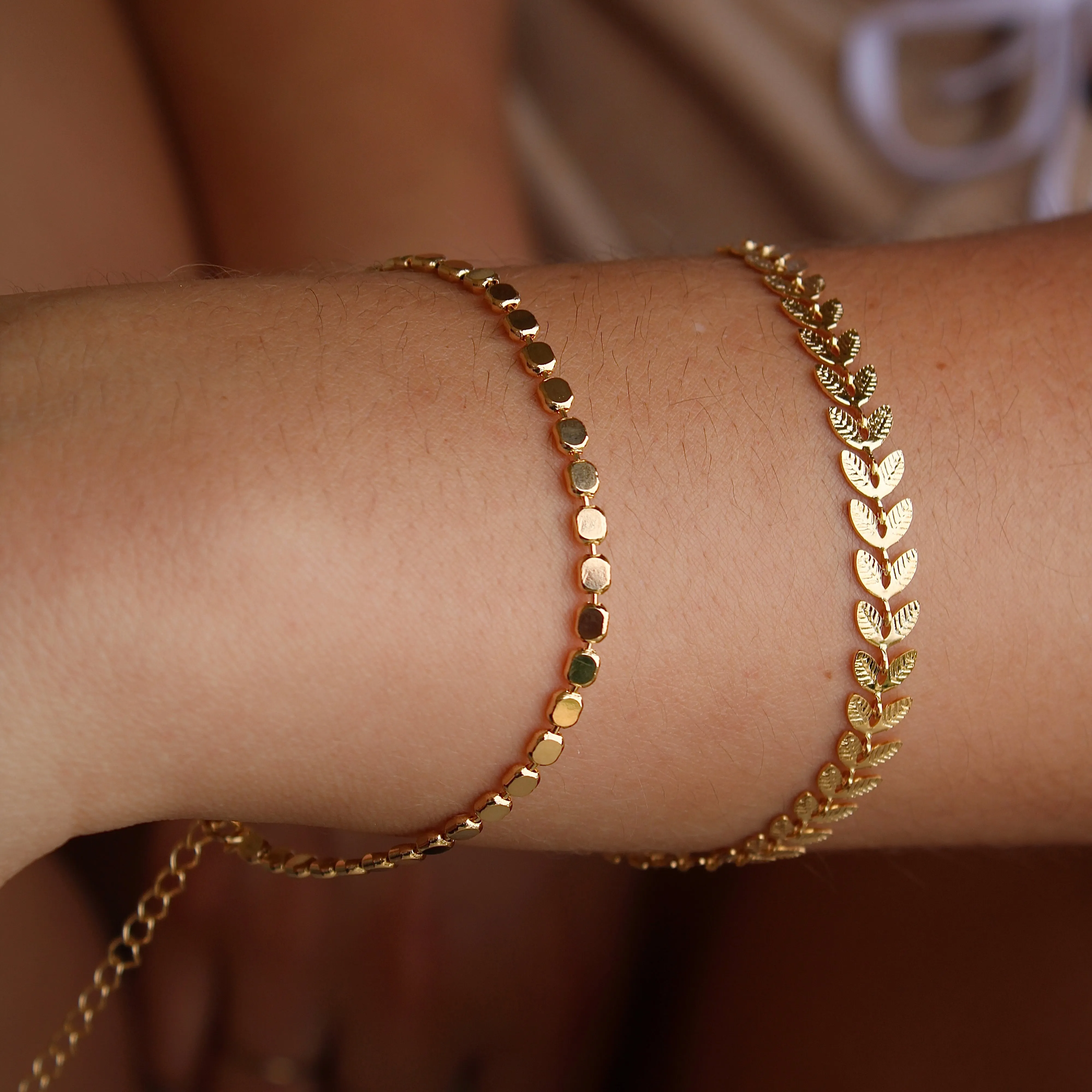 Gold Filled Orb Bracelet