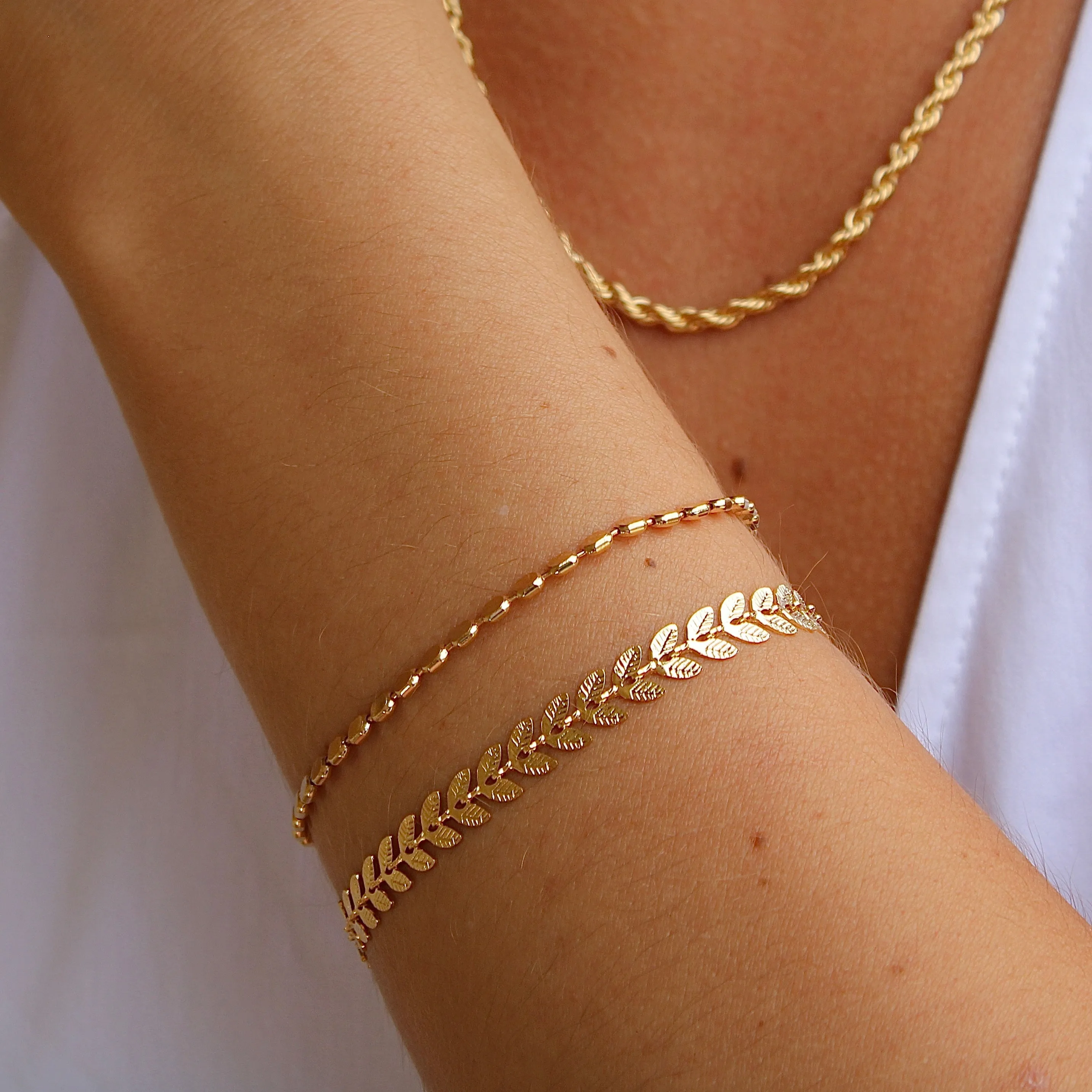 Gold Filled Orb Bracelet