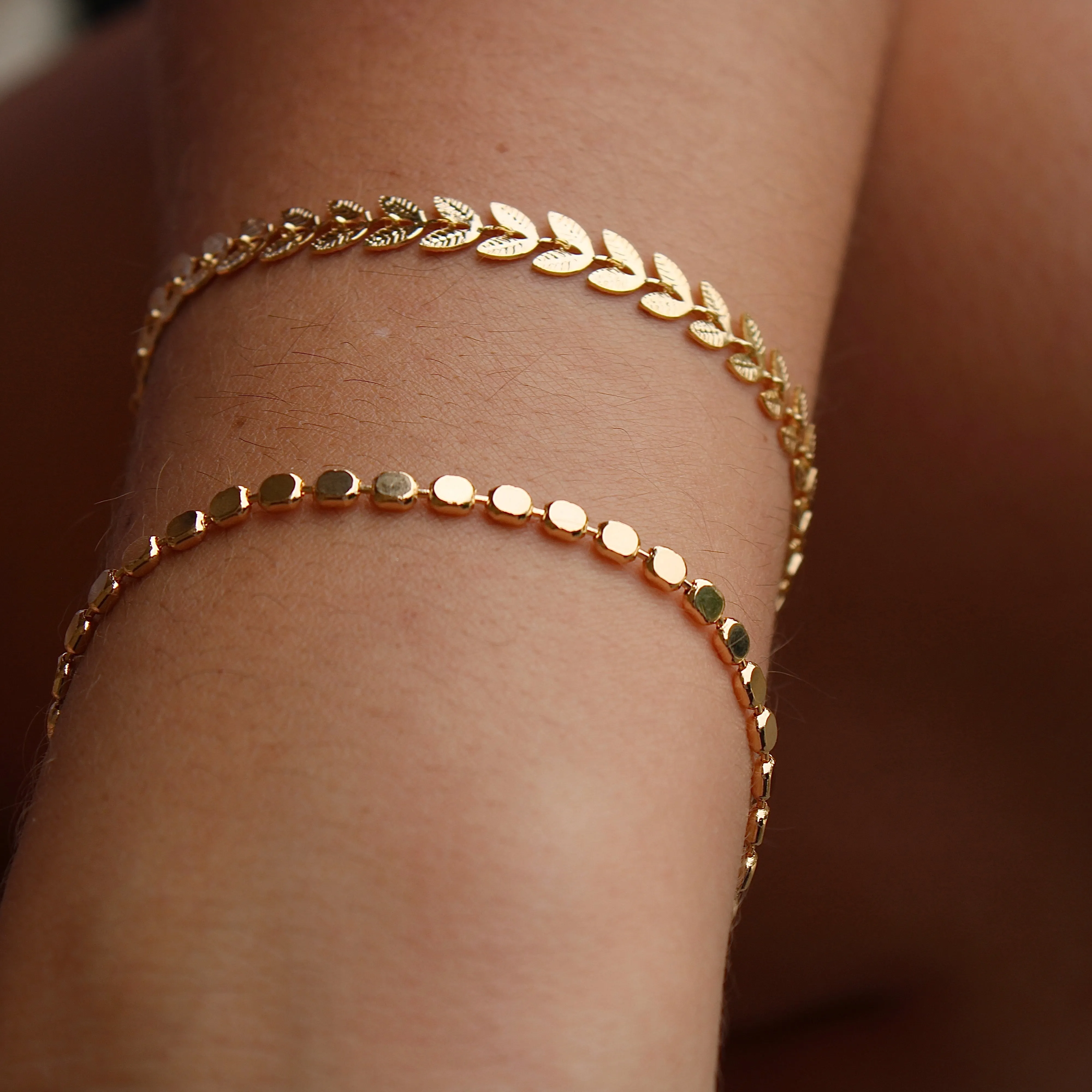 Gold Filled Orb Bracelet