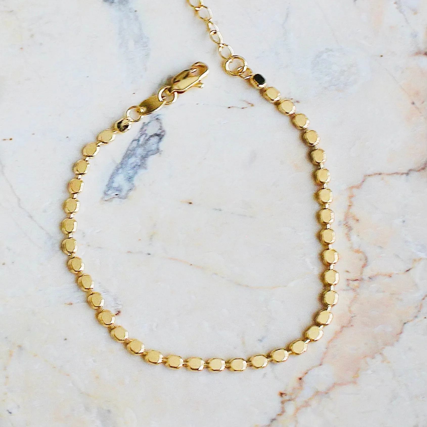 Gold Filled Orb Bracelet