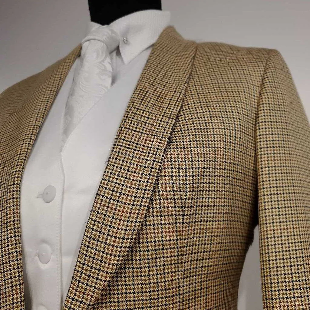 Gold Hondstooth Daycoat