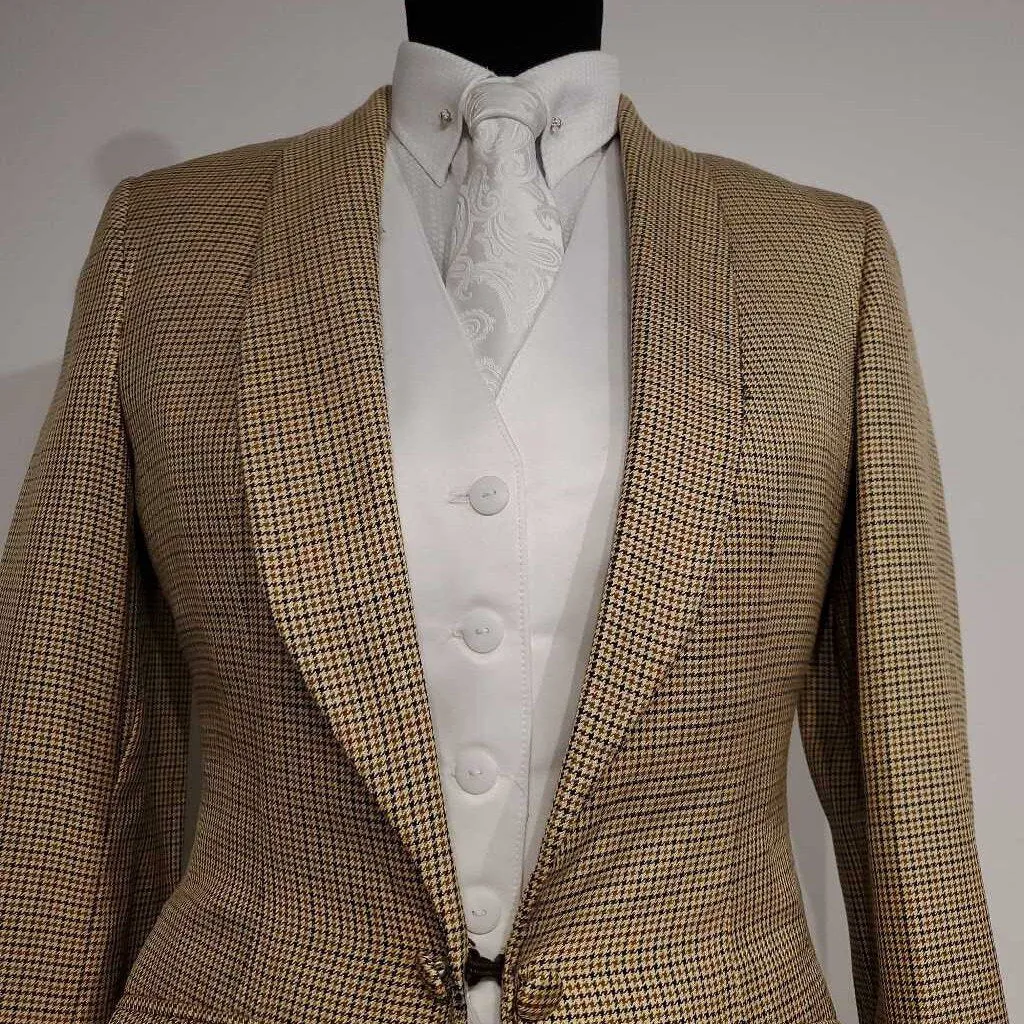 Gold Hondstooth Daycoat