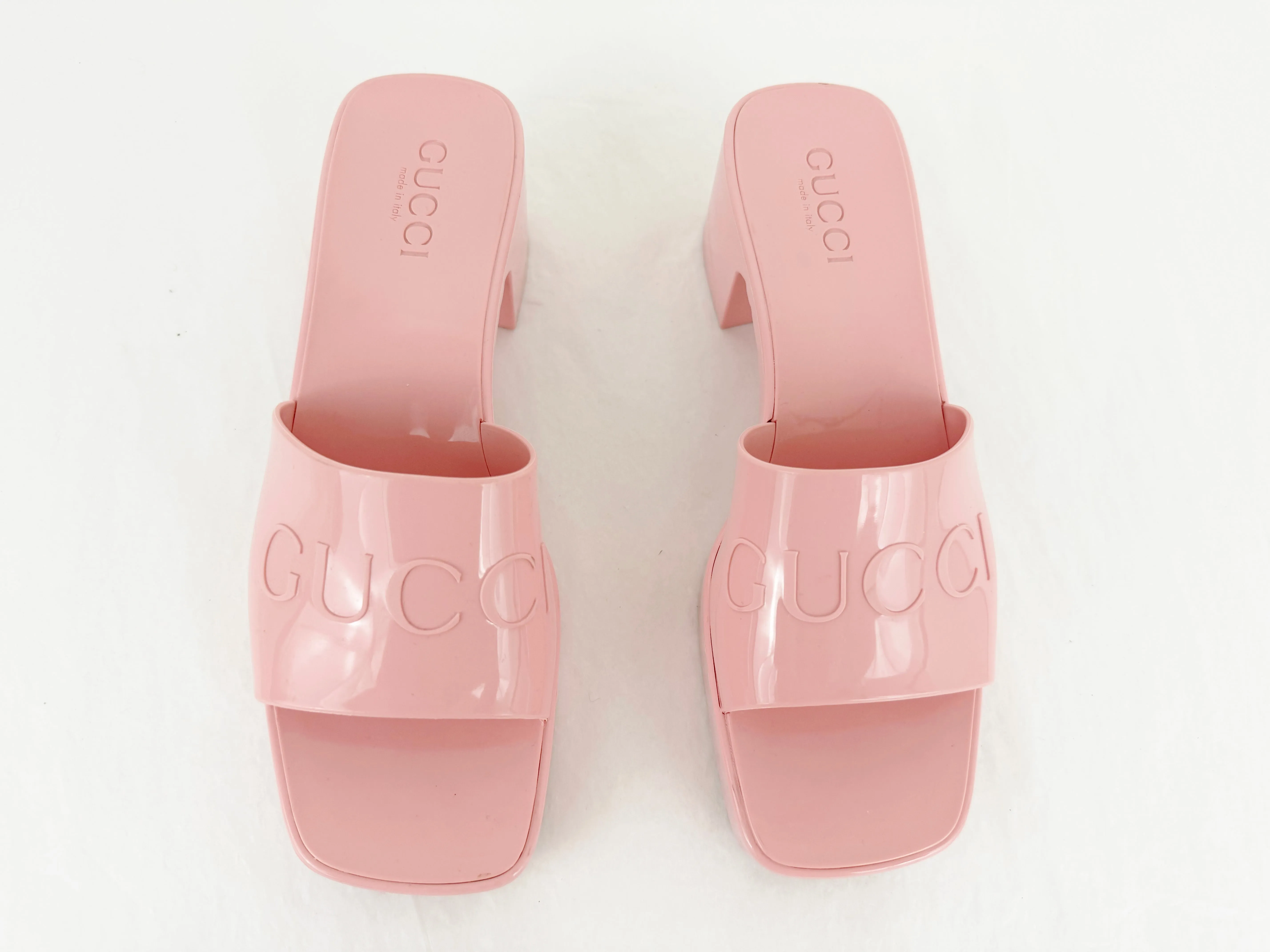 Gucci Rubber Slides Size 8