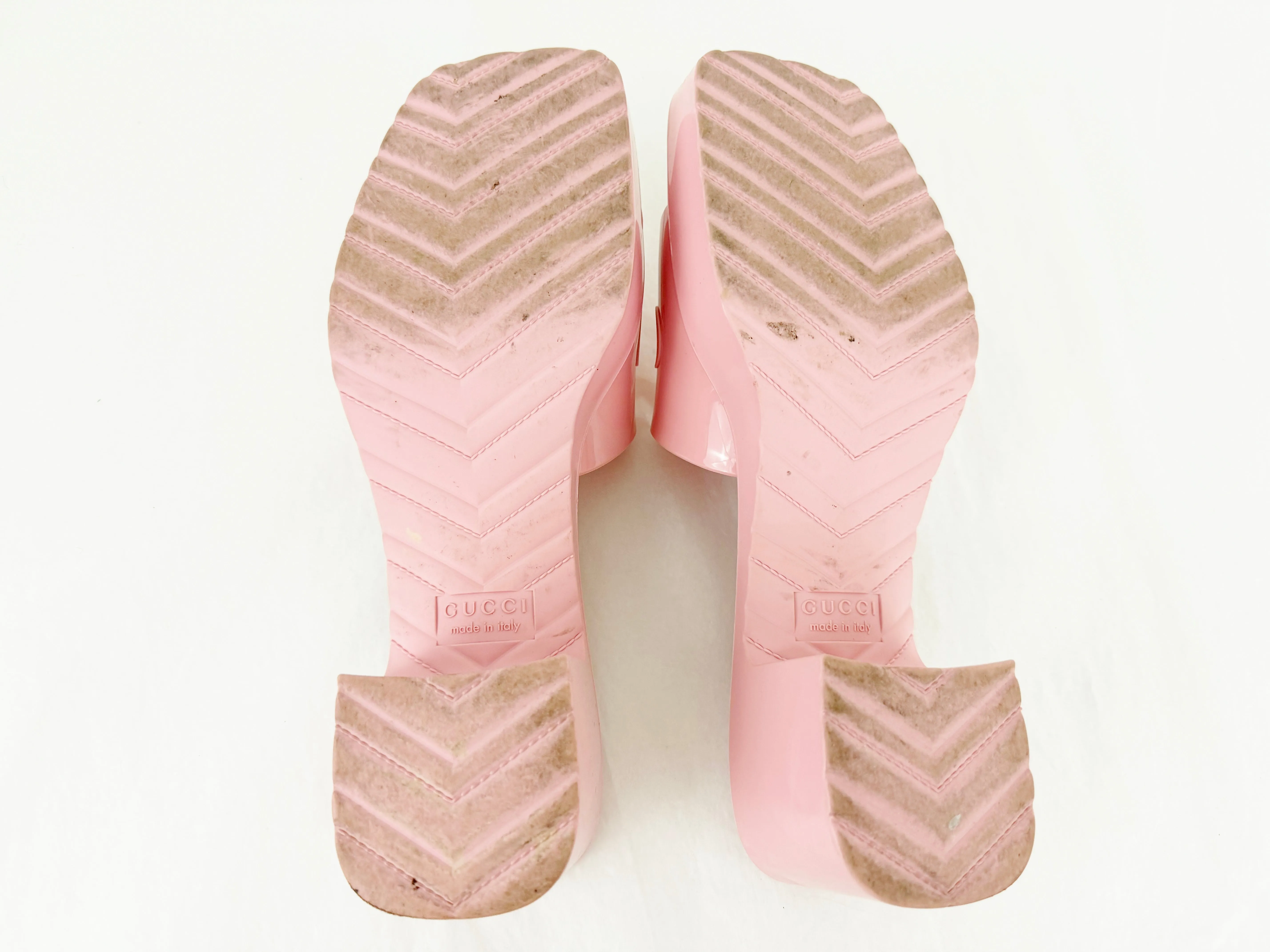 Gucci Rubber Slides Size 8