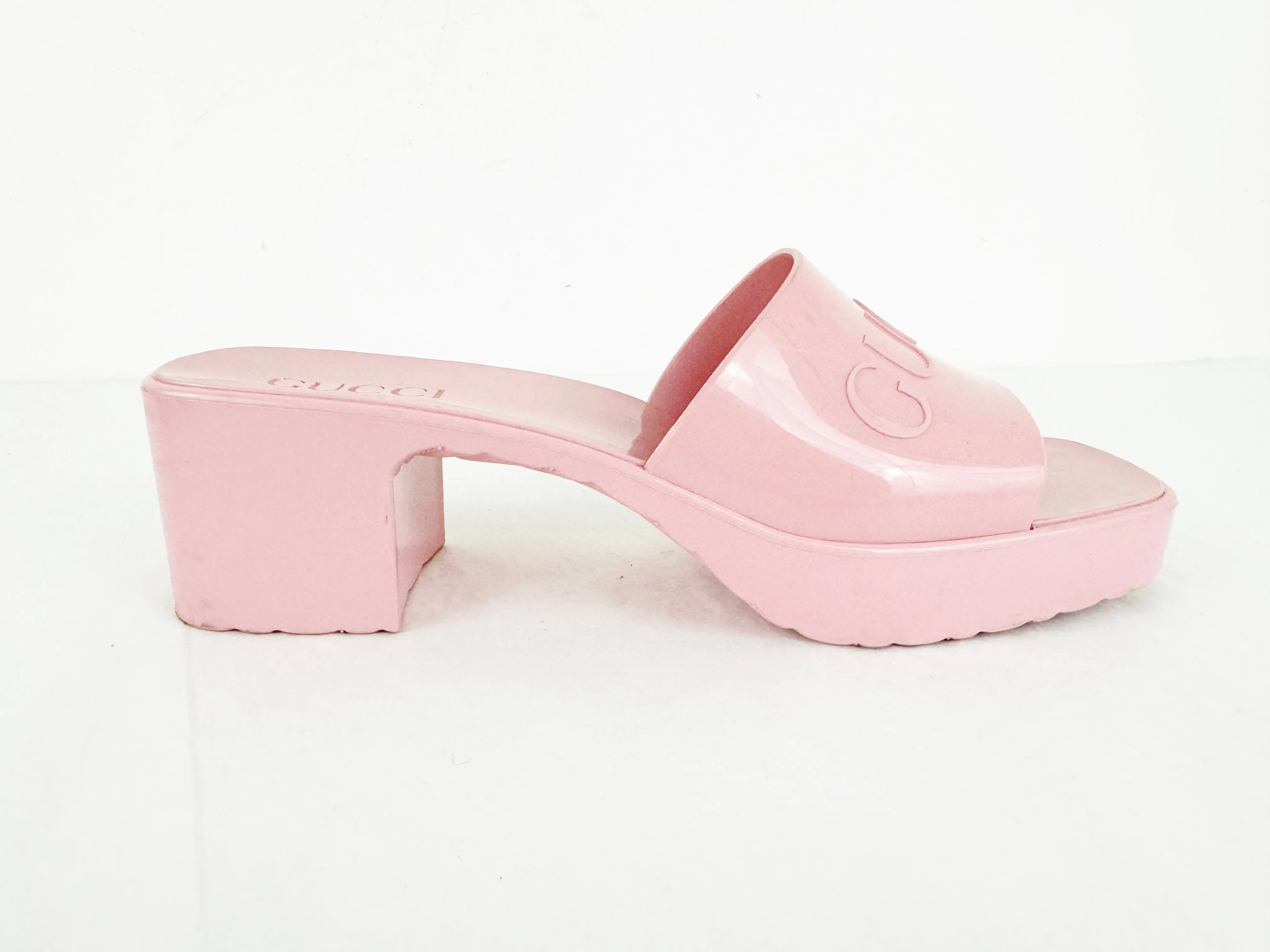 Gucci Rubber Slides Size 8