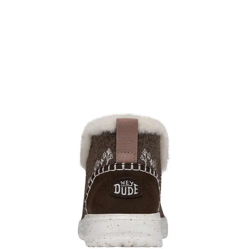 HEYDUDE Denny Wool Faux Shearling Boots