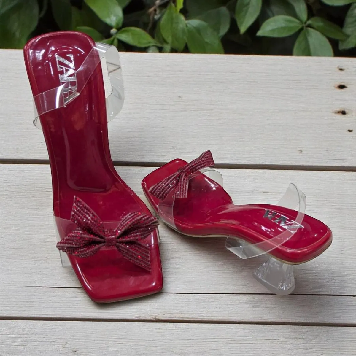 High Heels Sandal Luxury Designs Heels Red Sandal