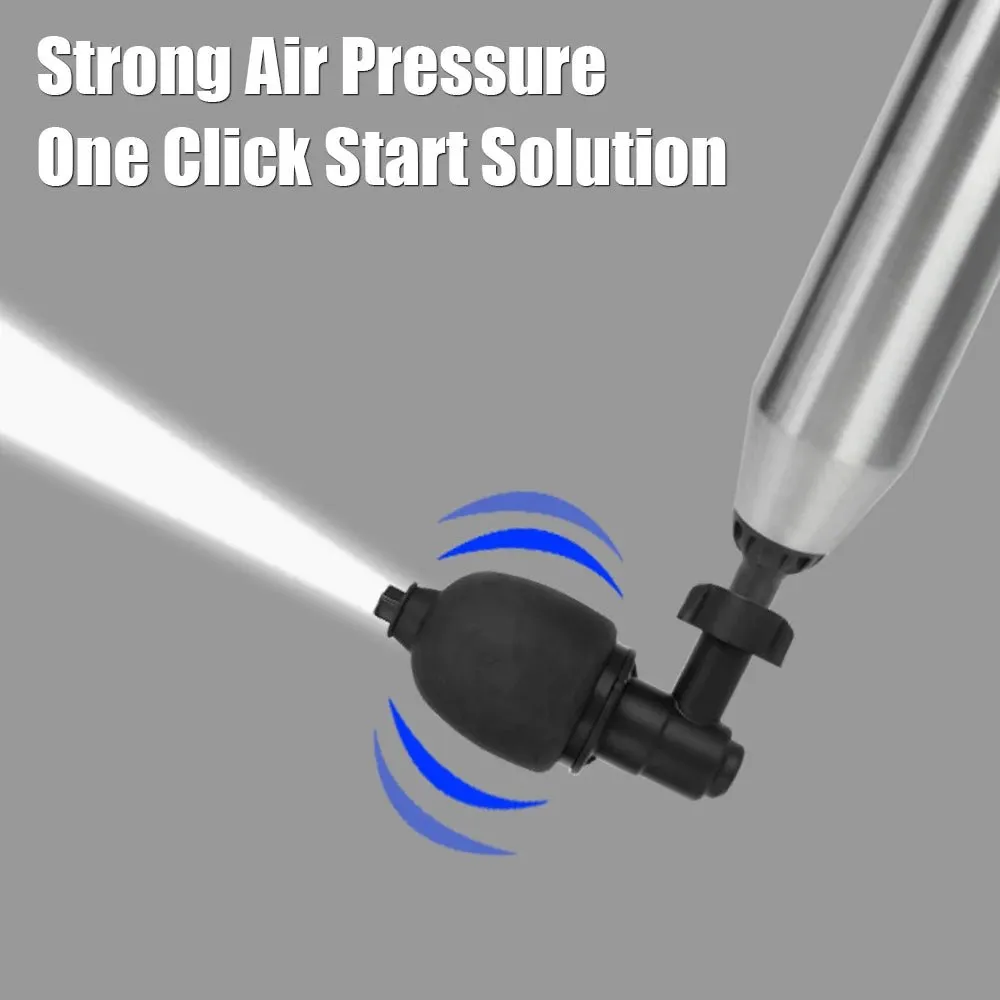 High Pressure Toilet Plunger Eco-Friendly Sewer Pipe Unblocker Air Drain Blaster Clog Remover Hydro Blast Drainage Tool
