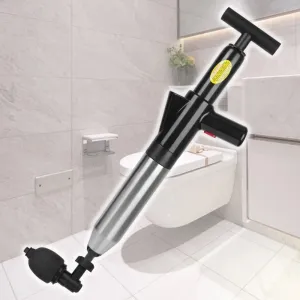 High Pressure Toilet Plunger Eco-Friendly Sewer Pipe Unblocker Air Drain Blaster Clog Remover Hydro Blast Drainage Tool