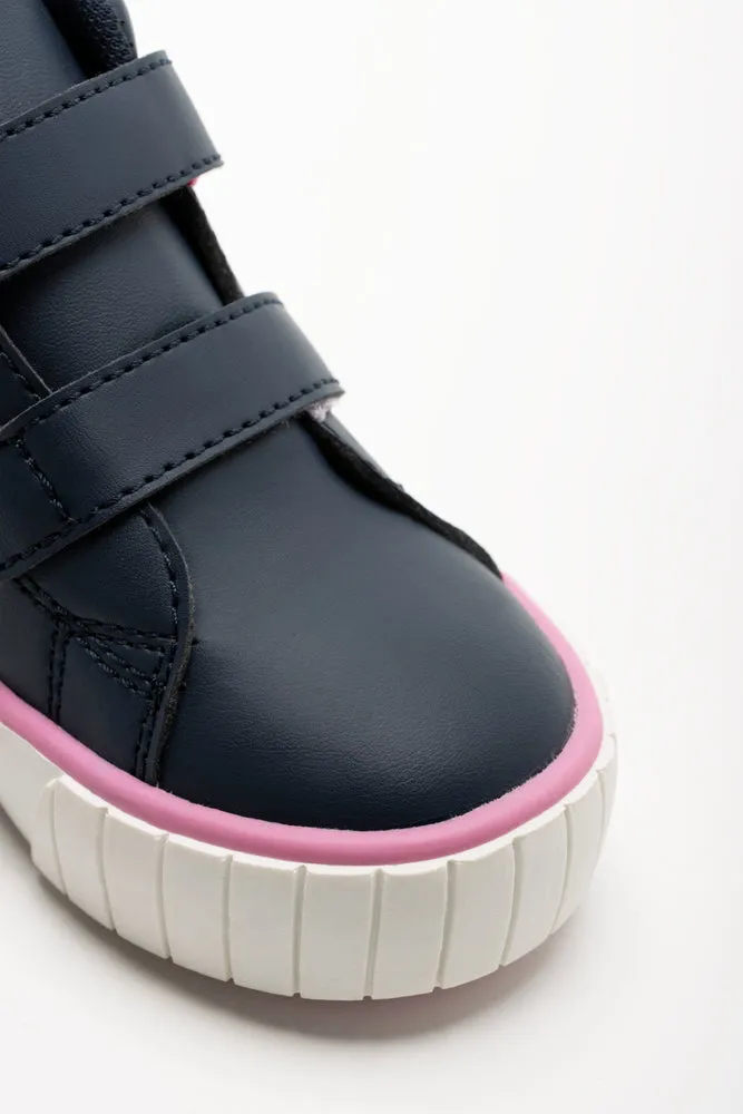 High Top Sneakers Navy