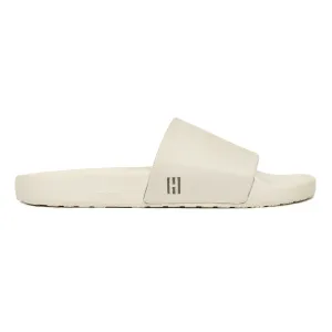 Hinson LUXURY GRIP SLIDE Off White Leather Milled