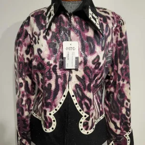 Hobby Horse Black Leopard Print
